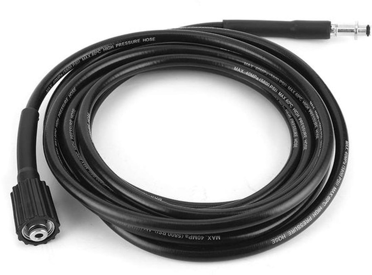 Was Slang Rubber - Geschikt voor K2/K3/K4/K5 - 6m/19,69ft - 40MPa/5800PSI - Max. temperatuur 60°C - Hoogwaardige kwaliteit - Reinwater Slang