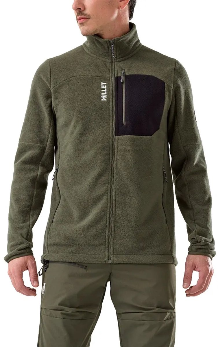 Millet Cimai Fleece Met Volledige Rits Groen L Man