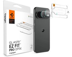 Spigen Camera Lens Protector Geschikt voor Google Pixel 11 - Glas.tR EZ Fit Optik Pro - 9H Tempered Glass - Gemakkelijke Installatie - 2-Pack