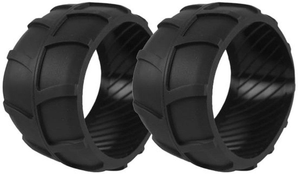 Wielbeschermers 2 stuks - Compatibel met Worx Landroid - Robotbandbeschermingshoes - TPU Materiaal - Onderhoudskosten minimaliseren - Maximale prestaties - Robotmaaierbescherming