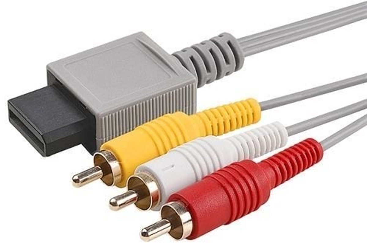 Solidchoice - AV Kabel voor Wii Console met RCA Aansluitingen