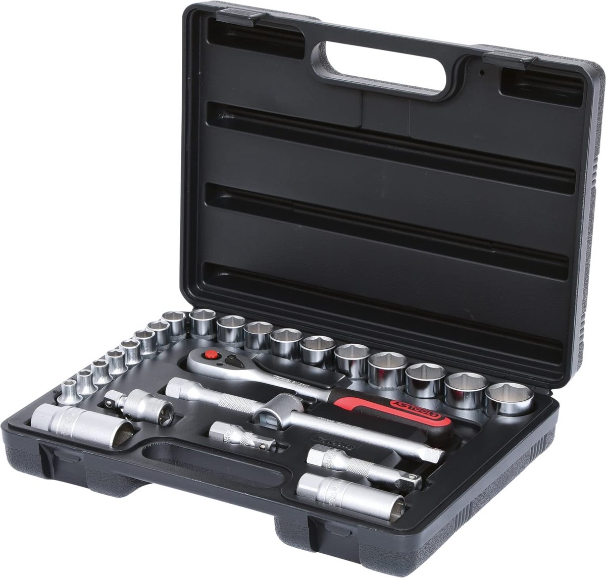 Solidchoice - 3/8" Dopsleutelset, 26-delig