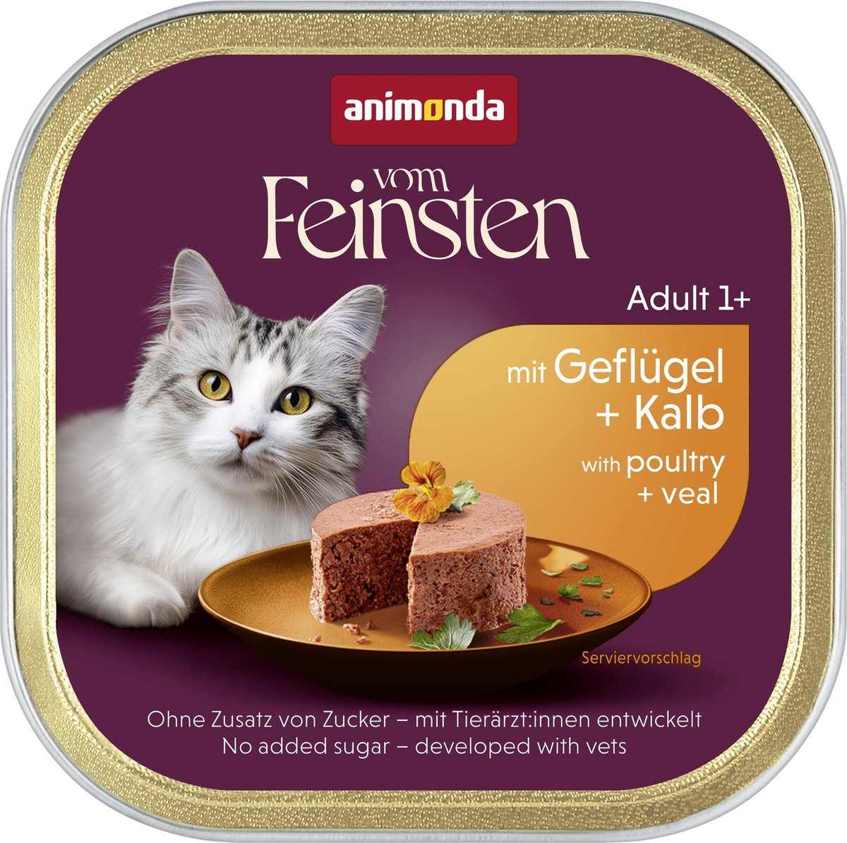 Solidchoice - Natvoer voor Katten met Kip en Kalf 3,2 kg