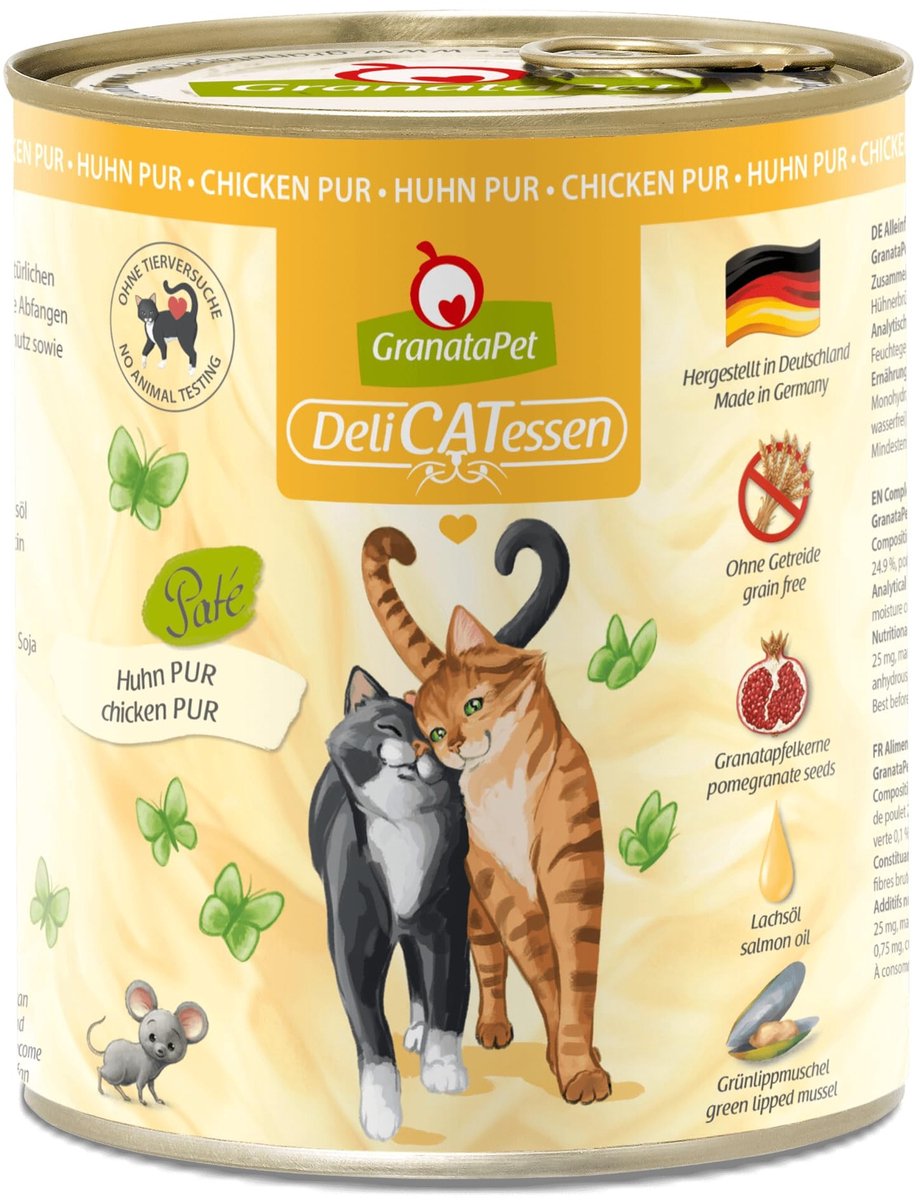 Solidchoice - DeliCATessen Natvoer voor Katten met Kip, 6 x 800 g