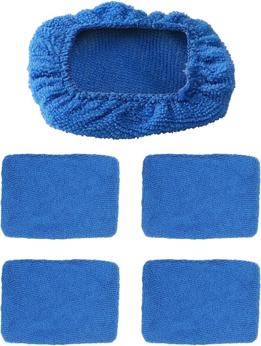 Zelora Microvezeldoeken voor Ruitenreiniger (5 stuks, Blauw)
