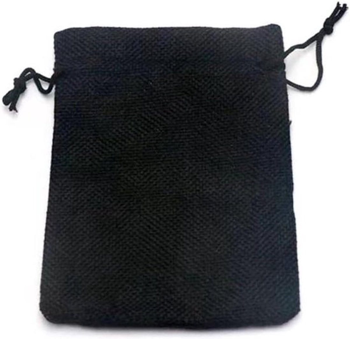 - Katoenen zakjes met trekkoord - Sieradenzakje - 20 x 30 cm - Tas met trekkoord van jute - Cadeauzakjes - Zakjes voor bruiloft - Huis - Leveringen - Handwerk - Souvenirs - Zwart - Geschikt voor - Kleur of model