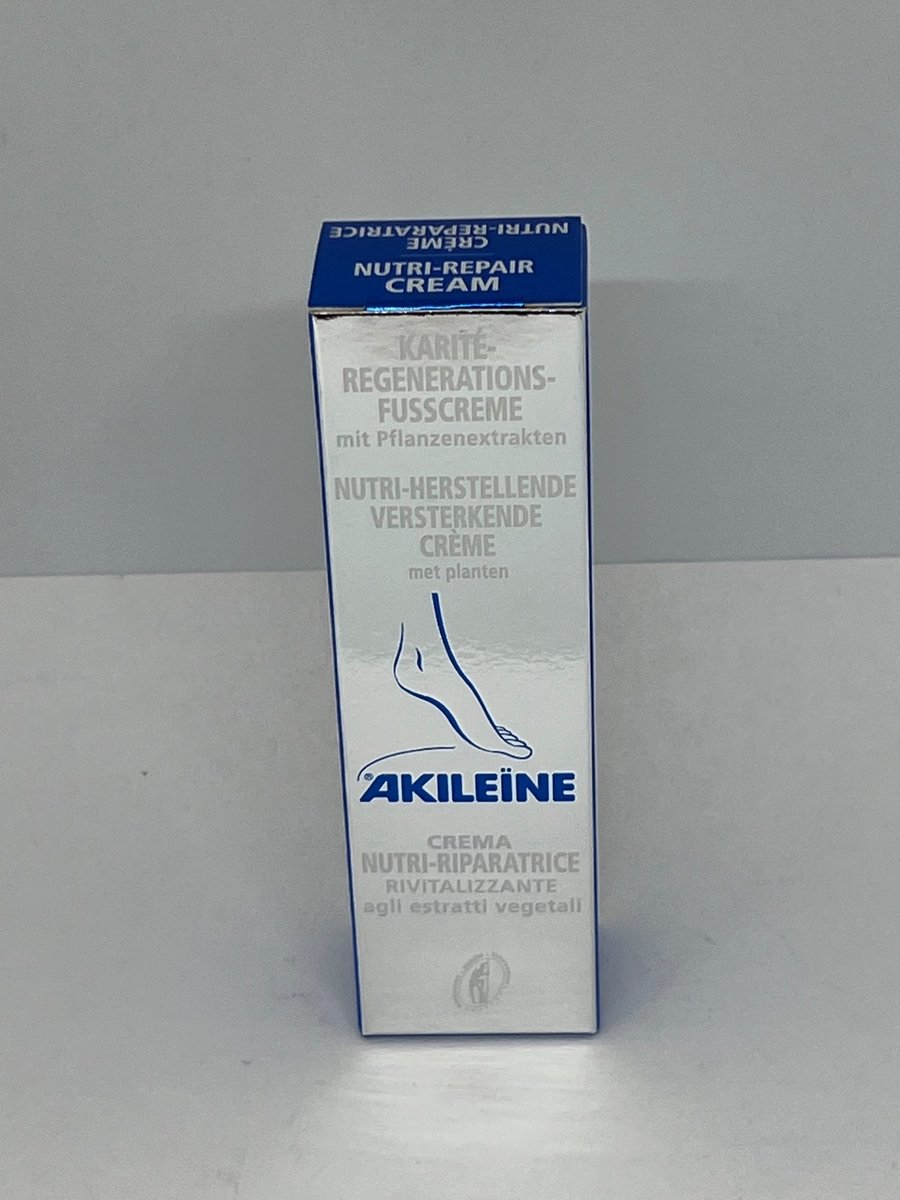 Akileine Nutri-herstellende vesterkende voetcrème 30ml