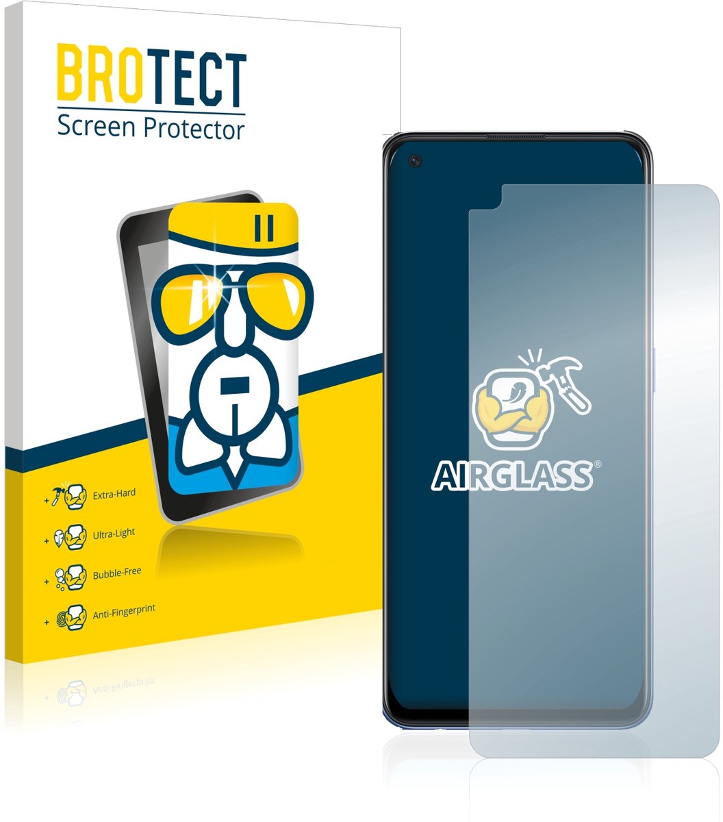 Screenprotector voor Oppo A74 Beschermglas transparant
