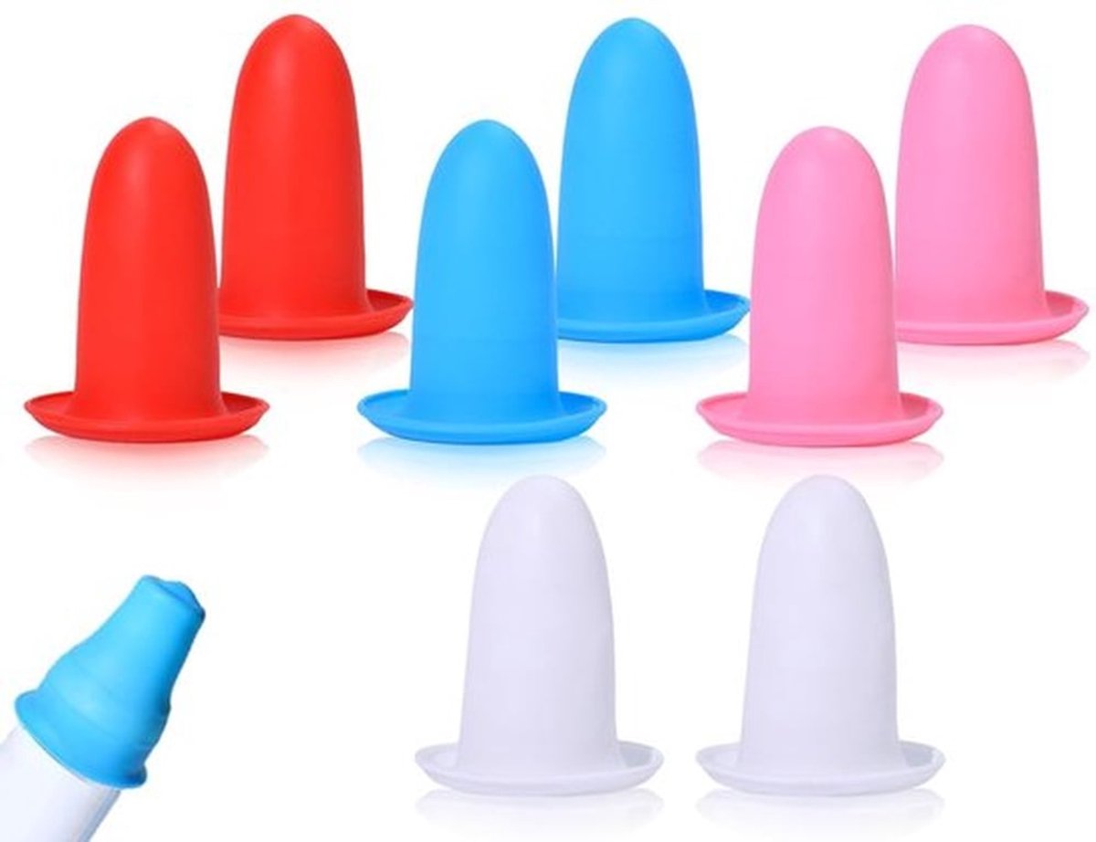 Reisflessen Set van 8 - Lekvrije Silicone Deksels - Herbruikbaar - Duurzaam - Geschikt voor Toiletten - Makkelijk te Reinigen - Fleshouders