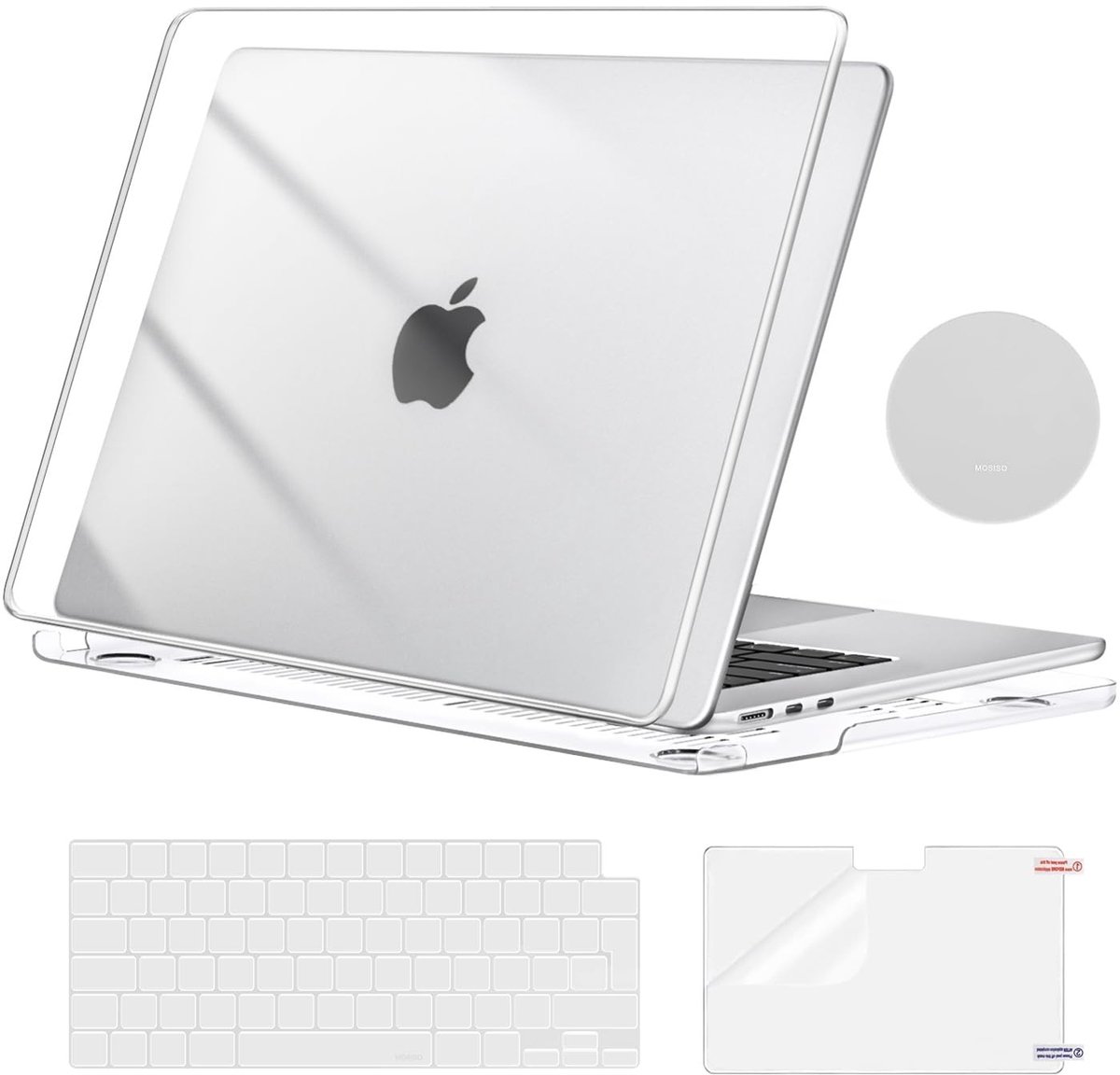 Solidchoice - Beschermcase voor 15 Inch MacBook Air met Toebehoren