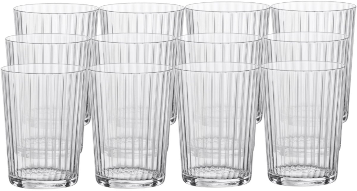 Solidchoice - Exclusieve Gin Fizz Glazen Set van 12