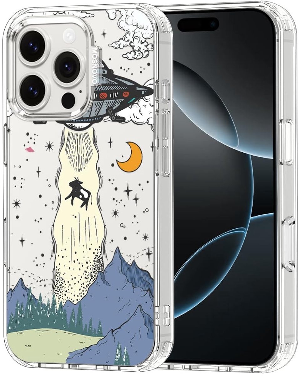 Solidchoice - Transparante Bumper Case voor iPhone 16 Pro met Schokbescherming