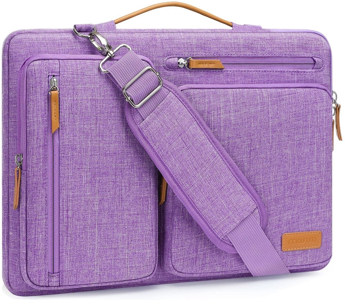 Solidchoice - Beschermende Laptop Schoudertas met Handvat