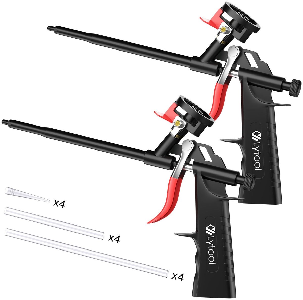 Solidchoice - PUR Foam Gun Set met 12 Verlengbuizen voor Professionals
