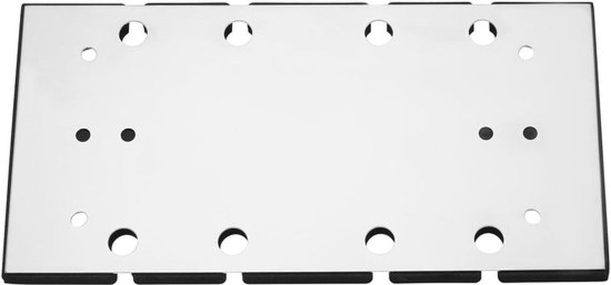 Basisplaat 183x90mm - Schuurplateau - Vervangingsonderdeel - Compatibel met Makita BO3700/BO3710/BO3711 - Duurzaam - Lichtgewicht - Schuurplaat