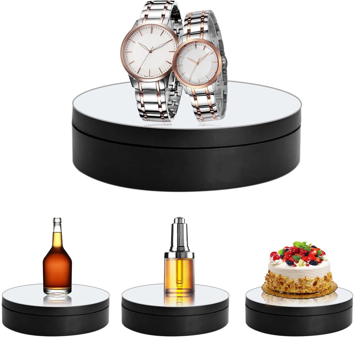 Solidchoice - Motorized 360° Rotating Display Turntable voor Fotografie