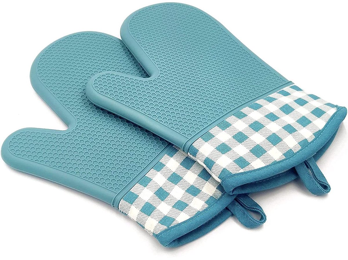 Solidchoice - Hittebestendige Silicone Ovenhandschoenen voor Veiligheid