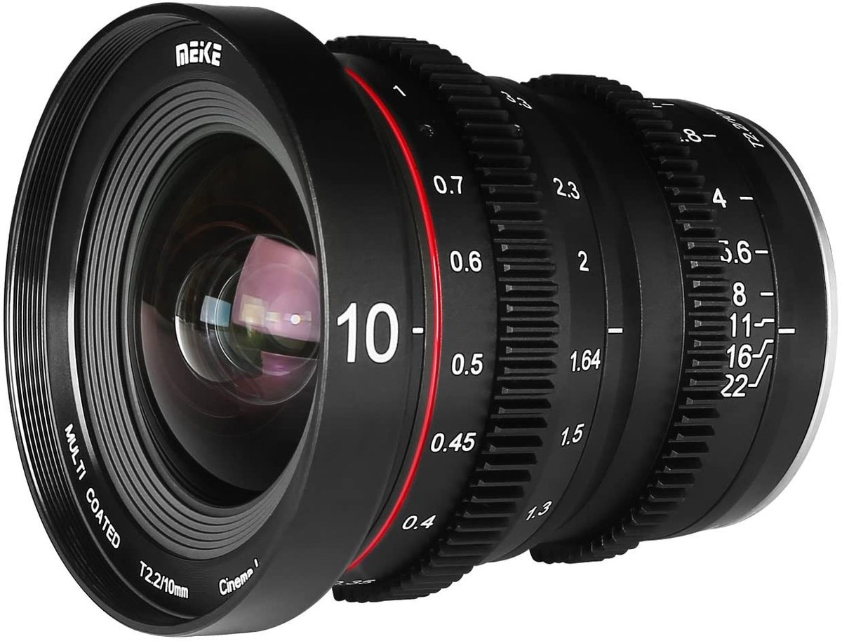 Solidchoice - 10mm T2.2 Cine Lens voor Fujifilm X-Mount Camera's