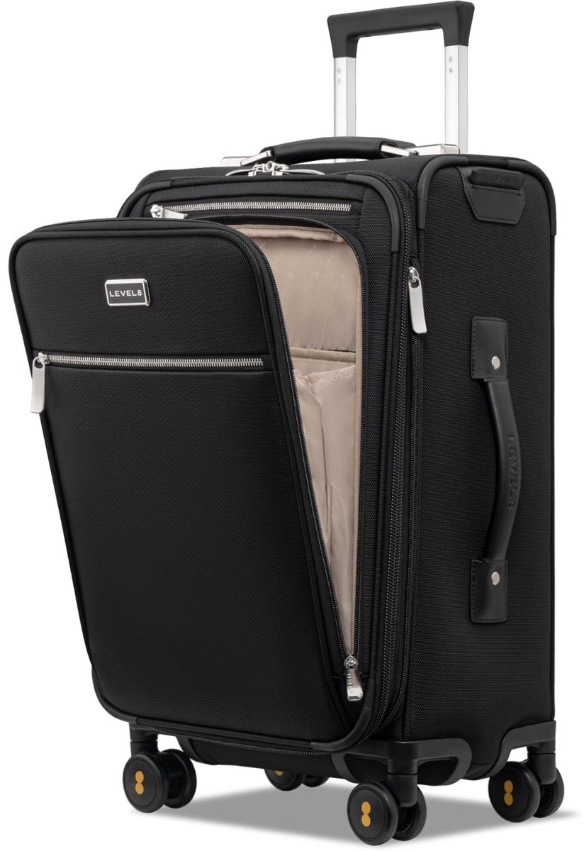 Solidchoice - 20 inch Reis Koffer met Uitbreidbare Compartment en TSA Slot