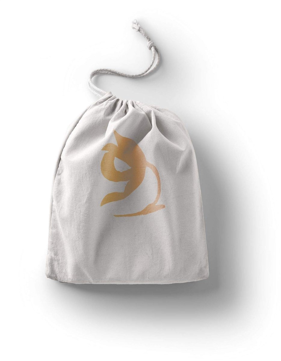 Solidchoice - Katoenen Trekkoord Tas 40x50 cm Herbruikbaar en Duurzaam