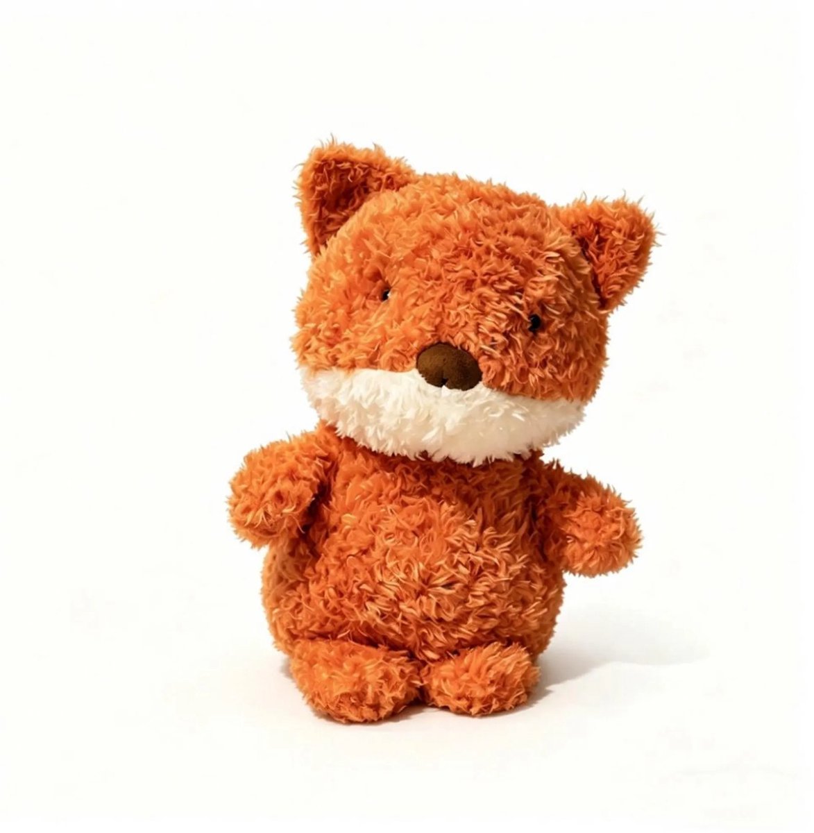 Casalora Pluche Knuffel – Vos Pop – 30cm – Schattige Vos Knuffel – Zacht Comfortabel – Cadeau voor Kinderen Ter Ontspanning en Verzachting van Emoties – Oranje