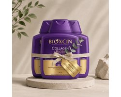 Bioxcin Collageen & Biotine Volume Shampoo 3x300ml - Tegen Haaruitval - Haarverzorging - volume shampoo - Bioxcin Shampoo