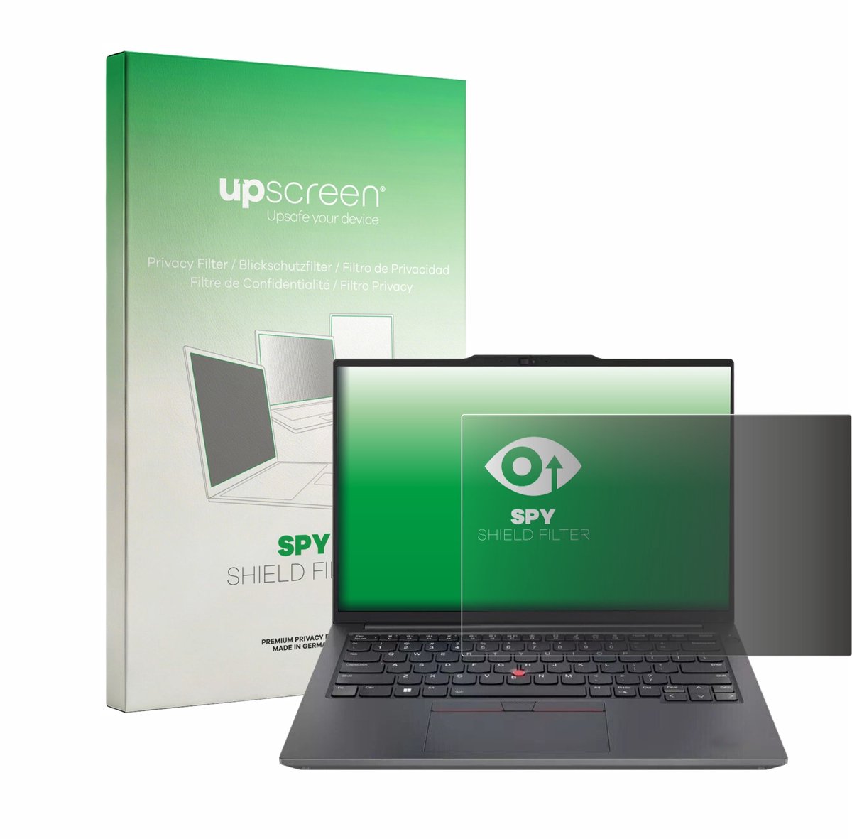 upscreen - privacyscherm voor Lenovo ThinkPad E14 Gen 6 - privacy filter screenfilter Blauwlichtfilter