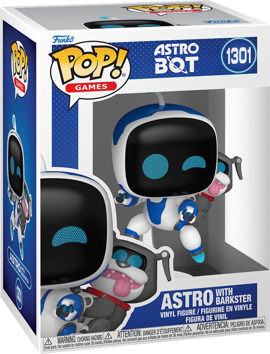FUNKO POP GAMES: ASTRO BOT- ASTRO W/BARKSTER
