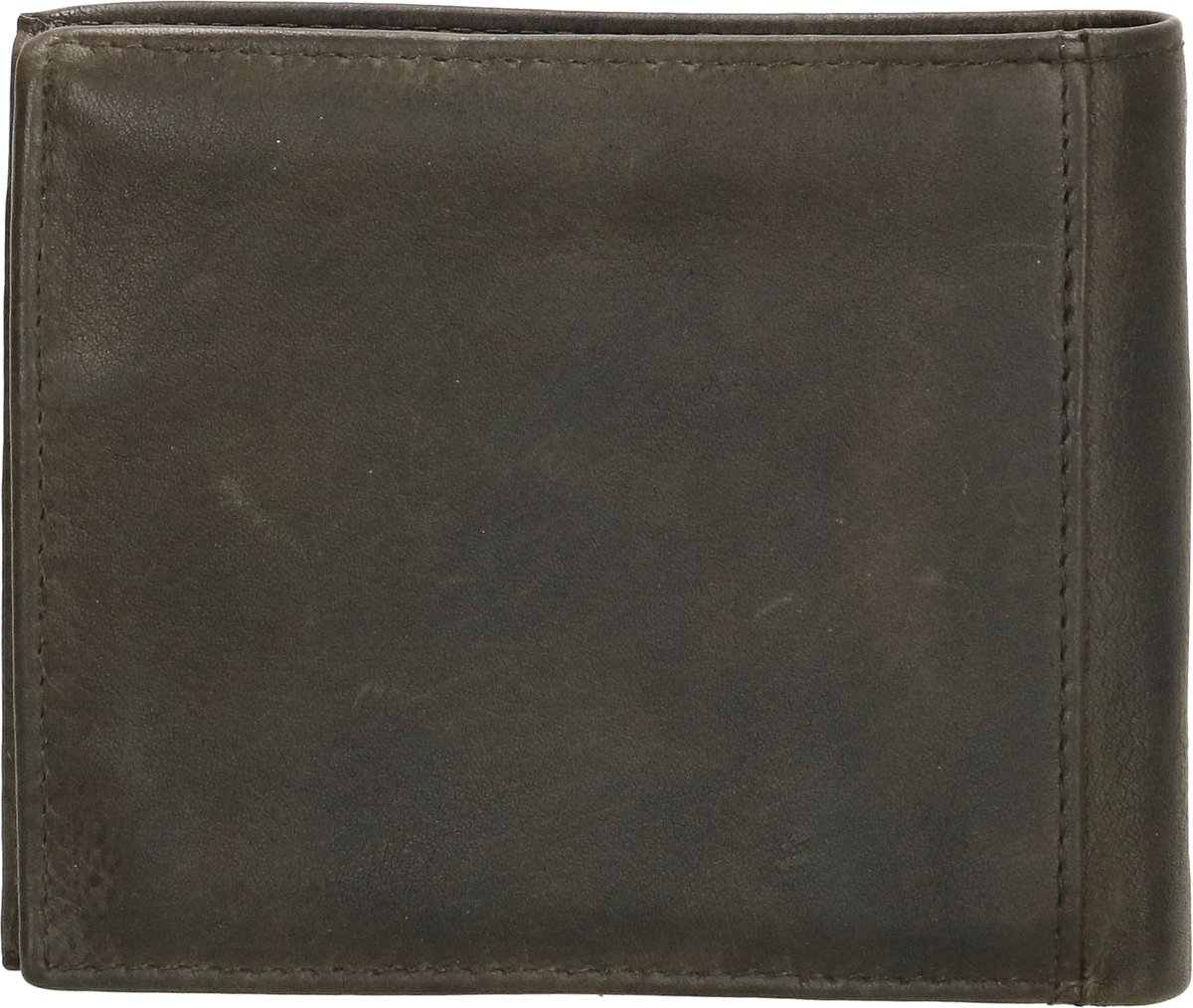 Hide & Stitches Paint Rock Billfold - Donkerbruin