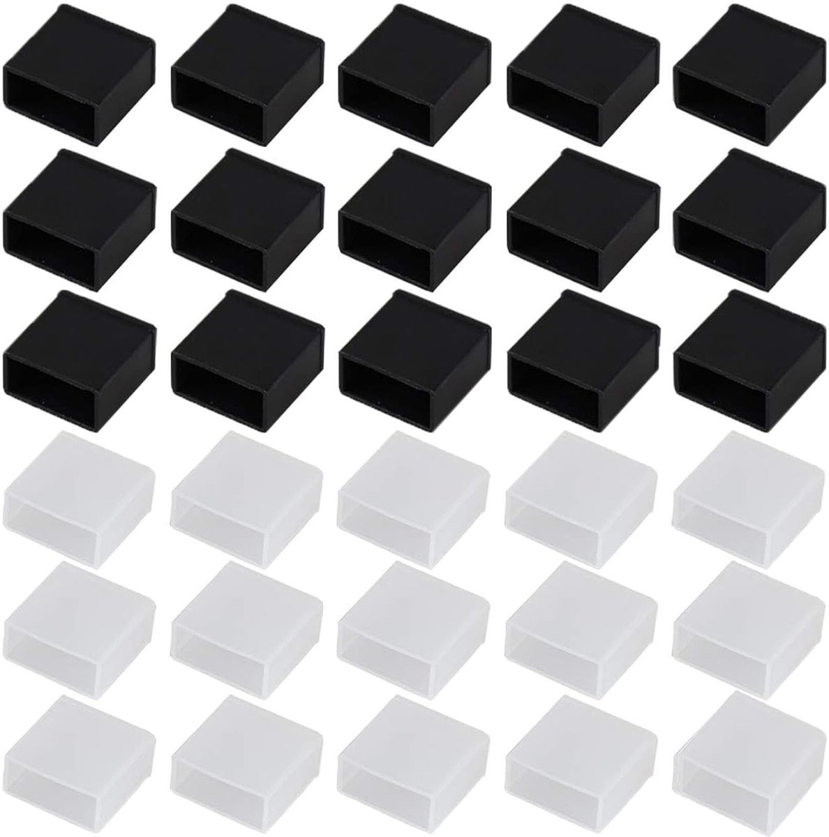 Solidchoice - Set van 30 USB-A Stofdoppen voor Bescherming van USB-poorten