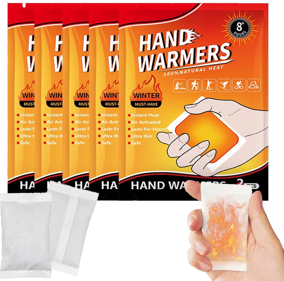 Solidchoice - Pocket Handwarmer met 8 Uur Warmte
