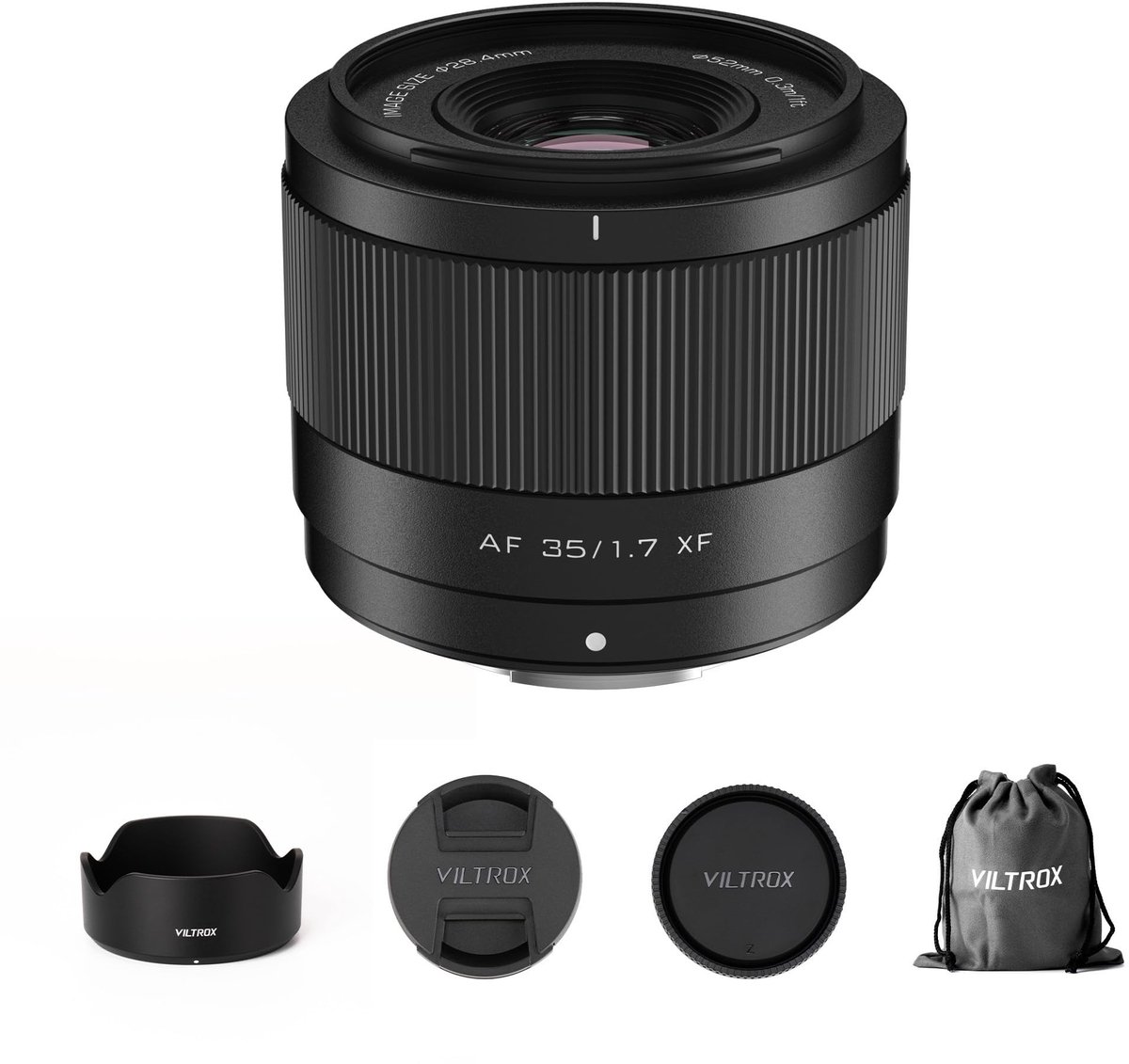 Solidchoice - 35mm F1.7 X-Mount Standaard Lens voor Fujifilm