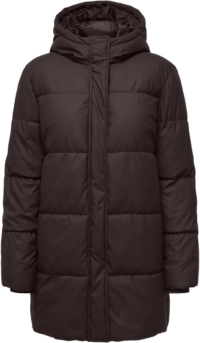 Jacqueline de Yong Jas Jdykamma Water Rep Puffer Otw Sij 15367650 Chocolate Torte Dames Maat - L