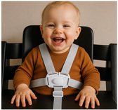 LuukyBB - Kinderstoel Tuigje - 5 Punts Harnass - Verstelbaar Baby Gordel Harness - Buggy Kinderwagen Wipstoel Gordel - Veiligheidsgordel Riempjes Veiligheidstuigje Kind