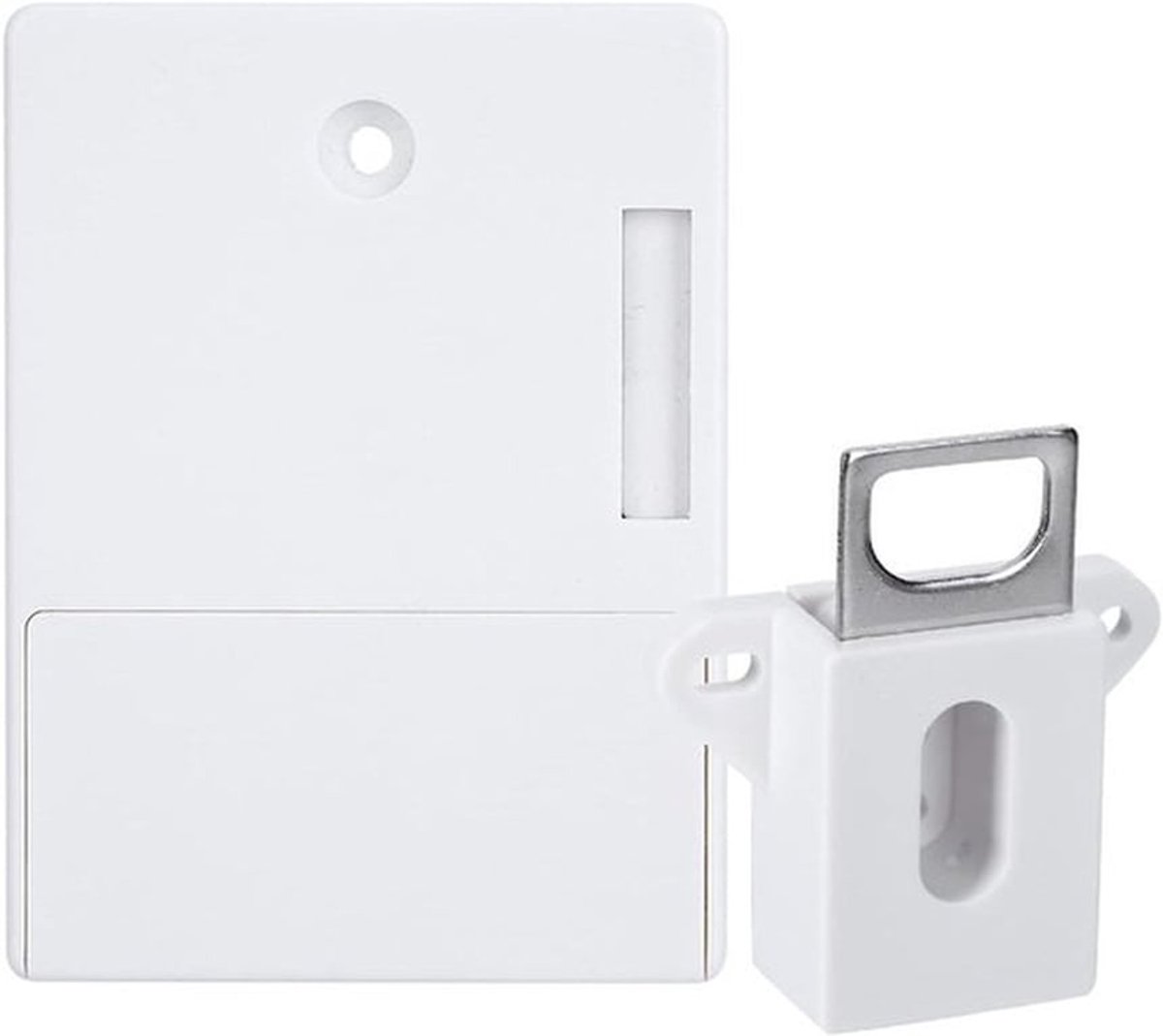 Slim kinderslot voor meubels - Kindveiligheid - RFID-kaartopening - Sleutelloos - Bluetooth - DIY - Kinderbeveiliging - Geschikt voor kasten - Grijs
