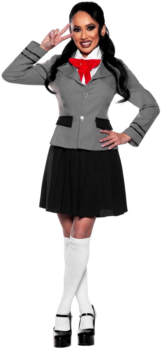 Cosplay schoolmeisje kostuum
