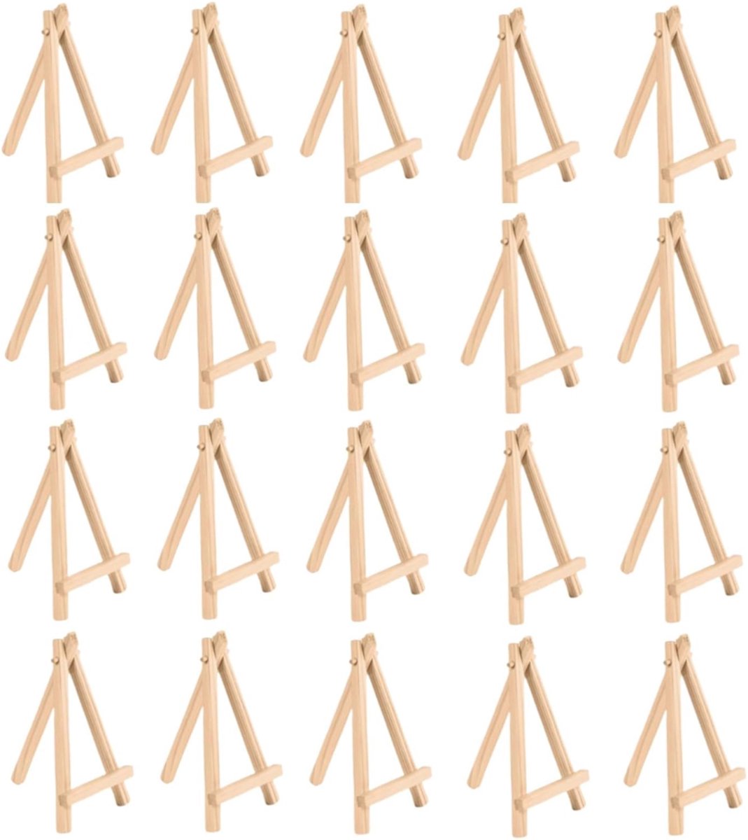 ZRNS® Schildersezel Tafelmodel - Tafelezel - Voor Volwassenen - 20 Stuks