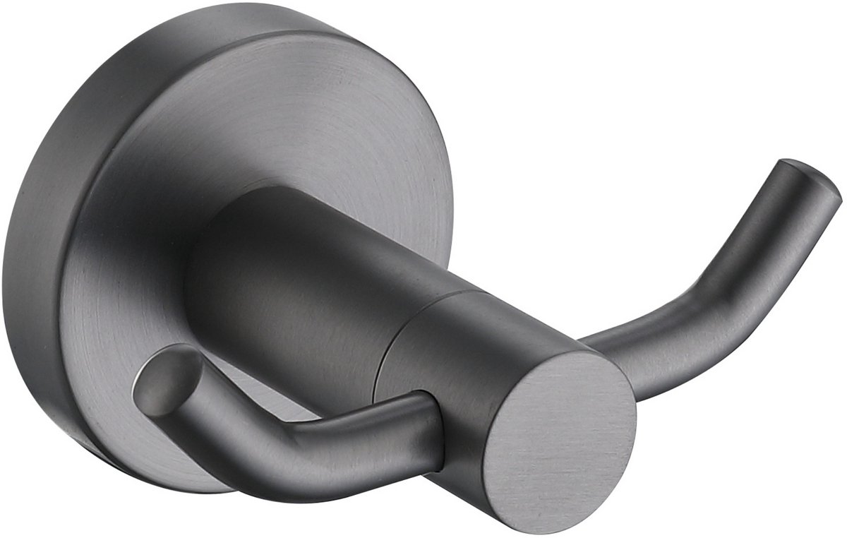 Handdoekhouder dubbel Sanitado Industry in gunmetal