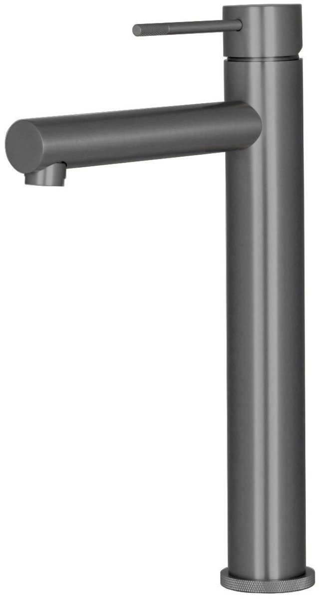 Wastafelmengkraan hoog recht Sanitado Industry in gunmetal