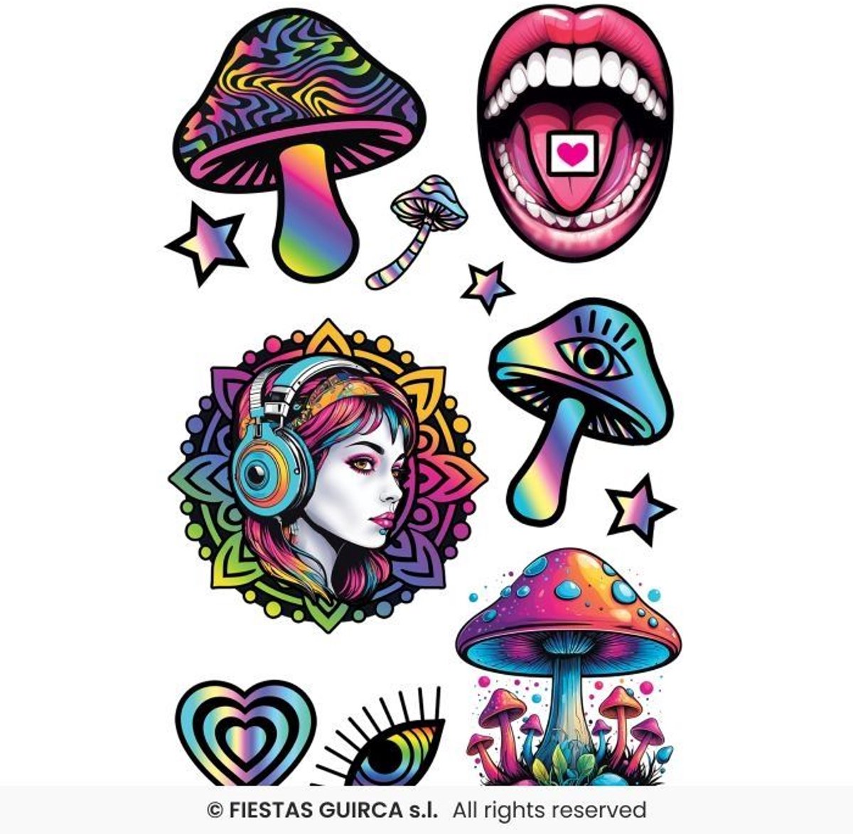 Neptattoo's Psychedelisch