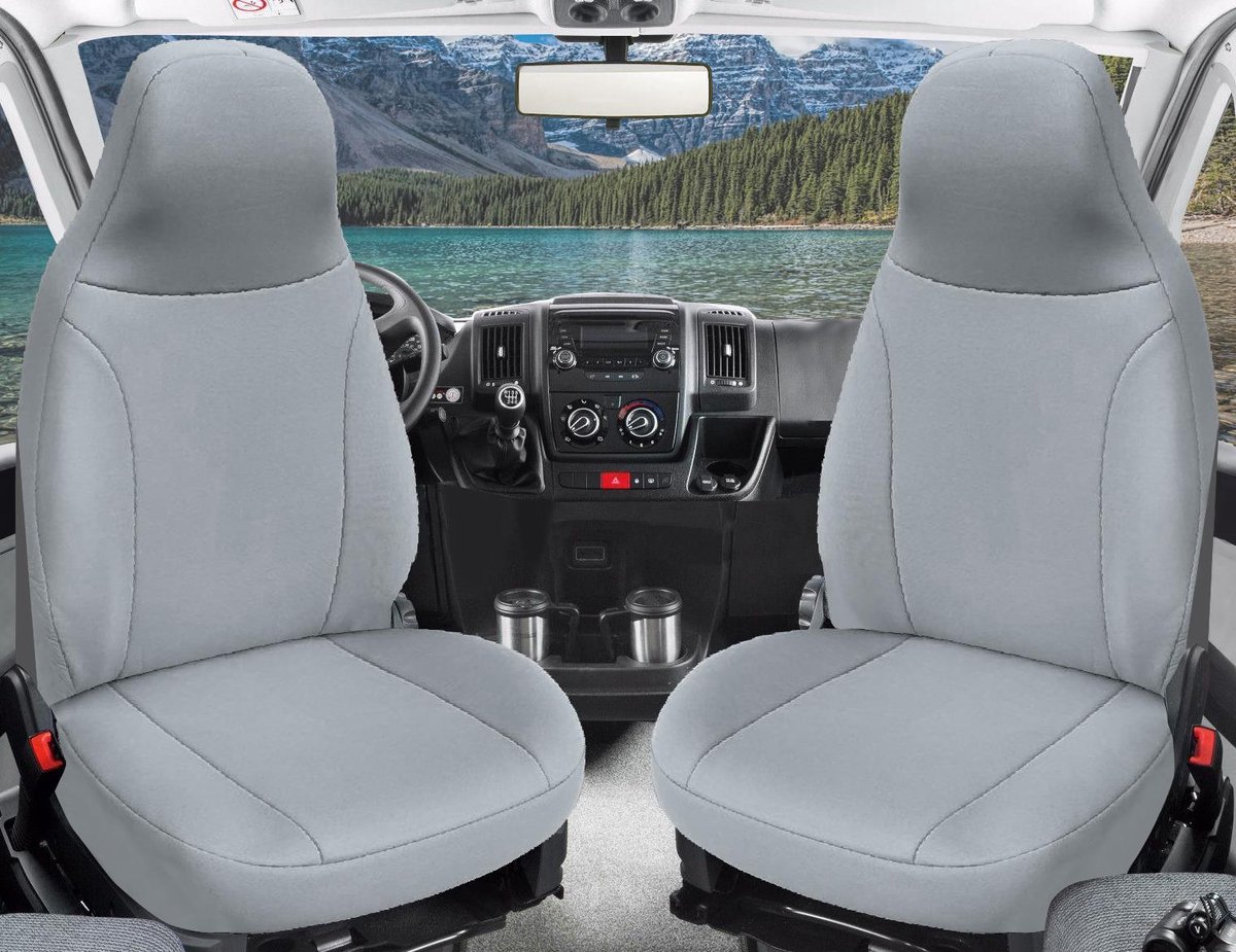 Camper Stoelhoezen & Beschermhoezen voor Fiat Ducato Citroen Jumper Peugeot Boxer | Op Maat Gemaakte Voorstoelhoezen | Halfintegraal, Buscamper & Alkoof | Bestuurder & Passagier