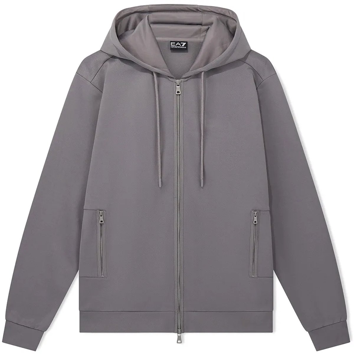 Ea7 Emporio Armani 7m002099_af27716 Sweatshirt Met Rits Grijs S Man