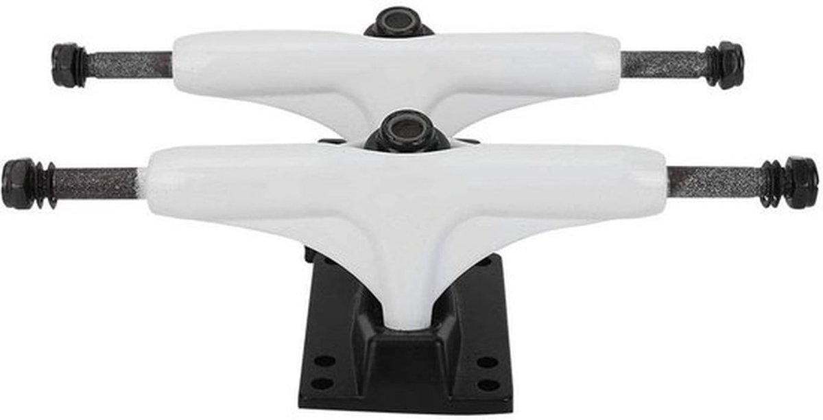 Skateboard Trucks 8.0 - Lichtgewicht Aluminiumlegering - Professionele Beugel - Duurzaam - Betrouwbare Ondersteuning - Naadloze Rit - Skateboardbeugels