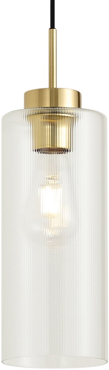 Qazqa art deco railsysteem verlichting, railverlichting - Iconic Laura - goud/messing, 12cm, ideaal als lamp woonkamer