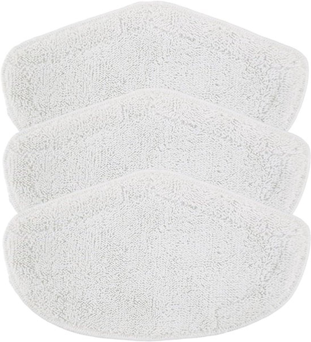 Microvezeldoeken - Reservekussentjes - Vloeren Reinigen - Hoog Absorptievermogen - 3 Stuks - Wit