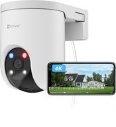 EZVIZ H8c Pro 4K - Buiten - 4K Ultra HD resolutie - 360° PTZ- 24/7 opname - Wifidekking van 464m - Bedrade beveiligingscamera - AI tracking - Geen maandkosten