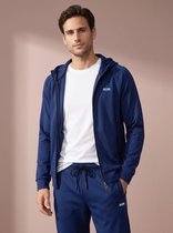 Sjeng Sports MAVI - Maat: L Pelikan Ink - Tennis Vest Mannen - Sportvest - 92% polyester, 8% elastaan, powerstretch