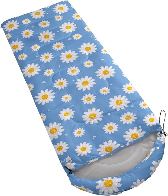 Slaapzak - Mummy slaapzak - Kamperen en wandelen - Waterdicht en ademend - 230 x 80 cm - Multi — afbeelding 5