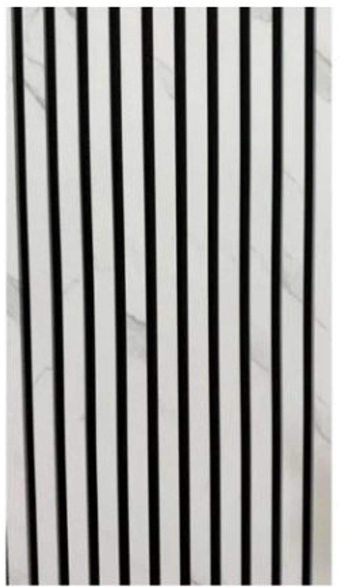 White Marmer 270x60 cm Akoestische Wand Panelen Lattenwand Met Vilt | Akupanel | Wandpaneel | Wandbekleding | Marmerlook Wandpaneel | Geluidsabsorberend | Akoestisch Paneel | MDF Wandpanelen | Wanddecoratie | Moderne Wandpanelen | Woonkamer | Kantoor
