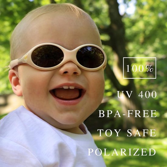 Baby Zonnebril - Oogbescherming - Buitenavonturen - 100% UV Bescherming - 0-24 Maanden - Safari — afbeelding 4
